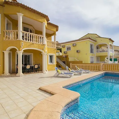 4-bedroom Mikaela With The Swimming Pool In Calpe